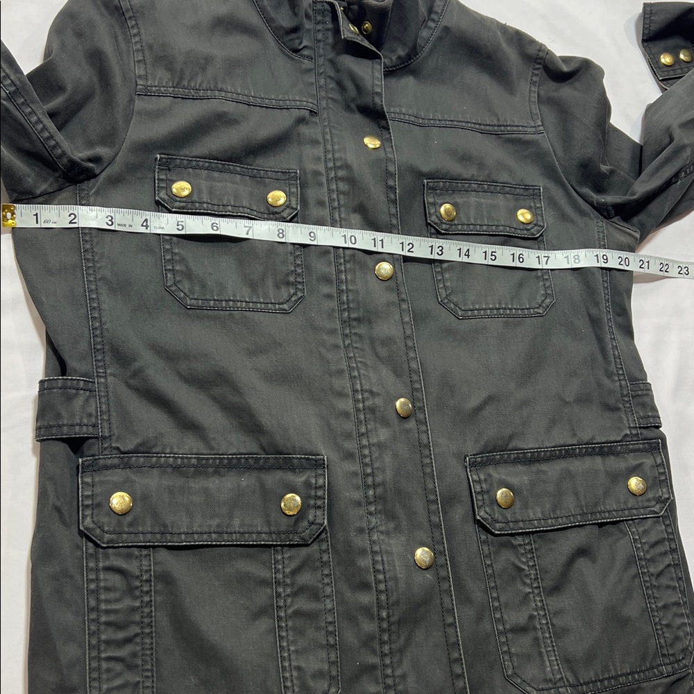 J crew relaxed boyfriend field jacket size M - Picture 7 of 10